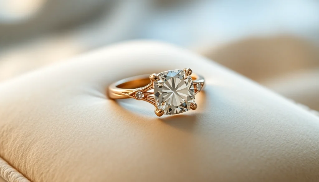 Showcase of a stunning 3 Carat Engagement Ring with intricate details and radiant sparkle.