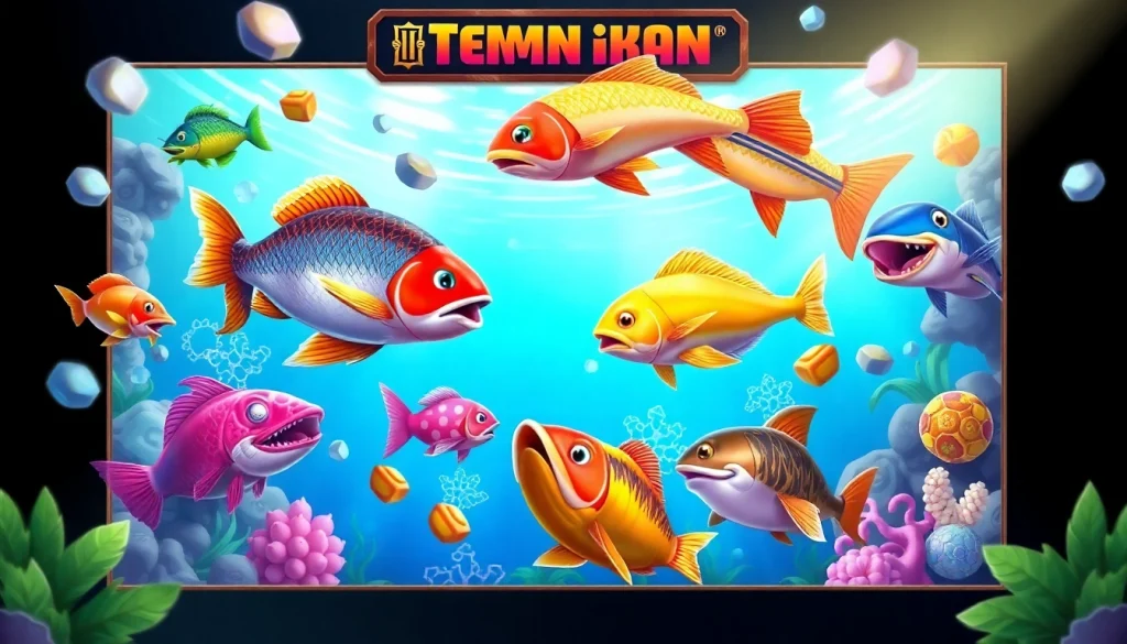 Engage with slot tembak ikan online through an action-packed fishing adventure featuring vivid marine life.