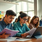 Enhance your skills with Duolingo English Test practice in an engaging study scene.
