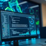 Analyze text with an AI checker interface showcasing advanced detection features.