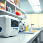Hydrogen Bromide detector showcased professionally in a laboratory to emphasize safety and precision.