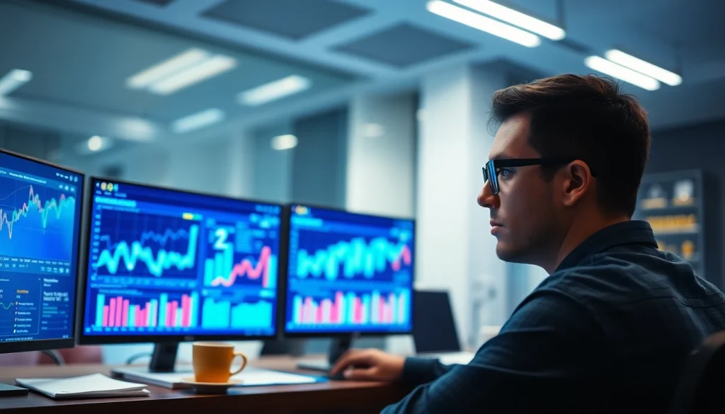 Menganalisis grafik penting data macau dengan seorang analis yang berfokus.