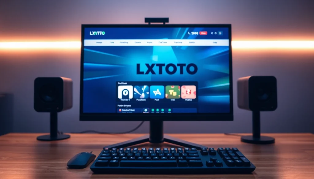 Temukan dunia LXTOTO dengan desain platform gaming yang modern dan menarik.