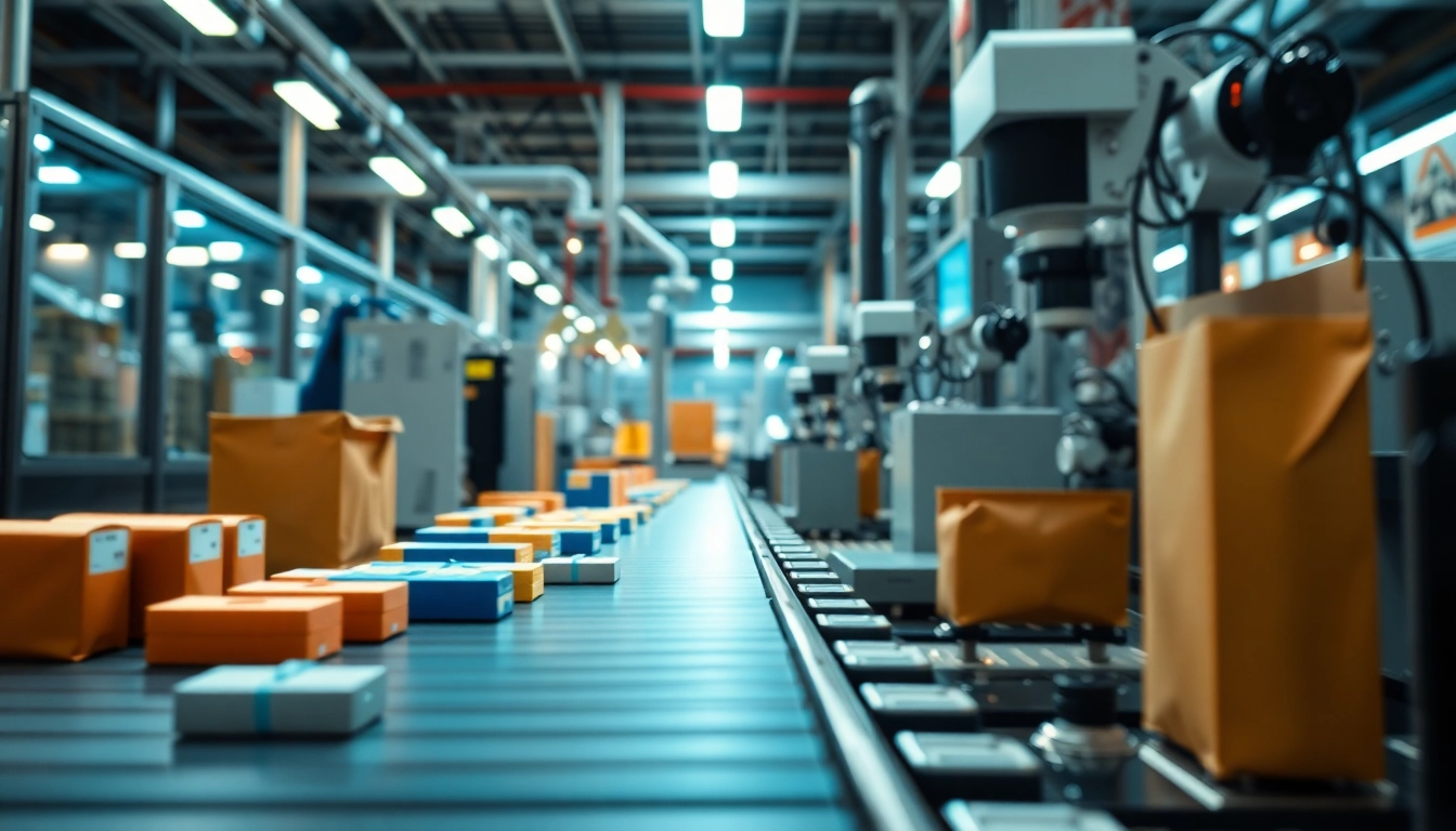 Machine vision application with automated machinery inspecting products in an industrial setting.