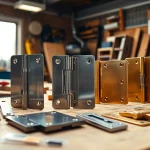 Showcase of Cabinet Hinge Manufacturers highlighting various hinge designs and finishes.