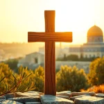 Admire intricately designed Jerusalem crosses, highlighting their olive wood craftsmanship and cultural significance.