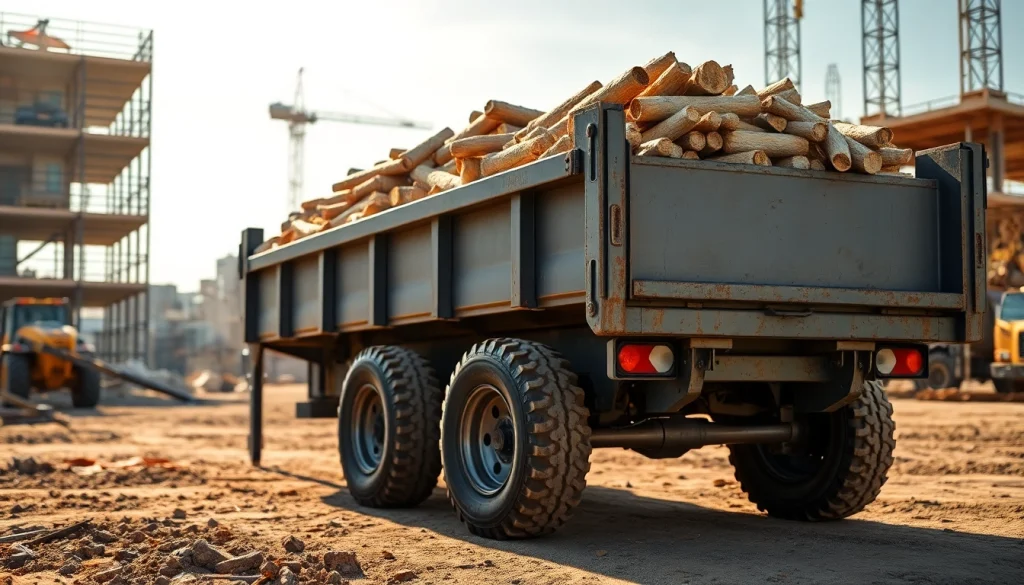 Find ideal dump trailers for sale near me with robust features and construction-ready design.