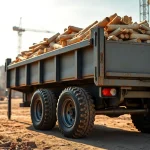 Find ideal dump trailers for sale near me with robust features and construction-ready design.