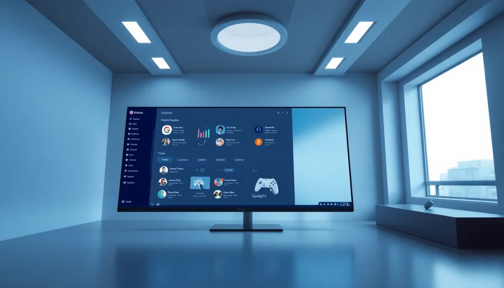 Experience quickq官网's user-friendly interface with its vibrant design and intuitive features.