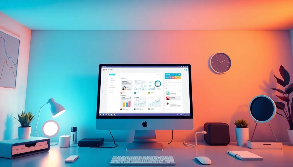 Engaging visual representation of WPS tools enhancing productivity in a modern workspace.