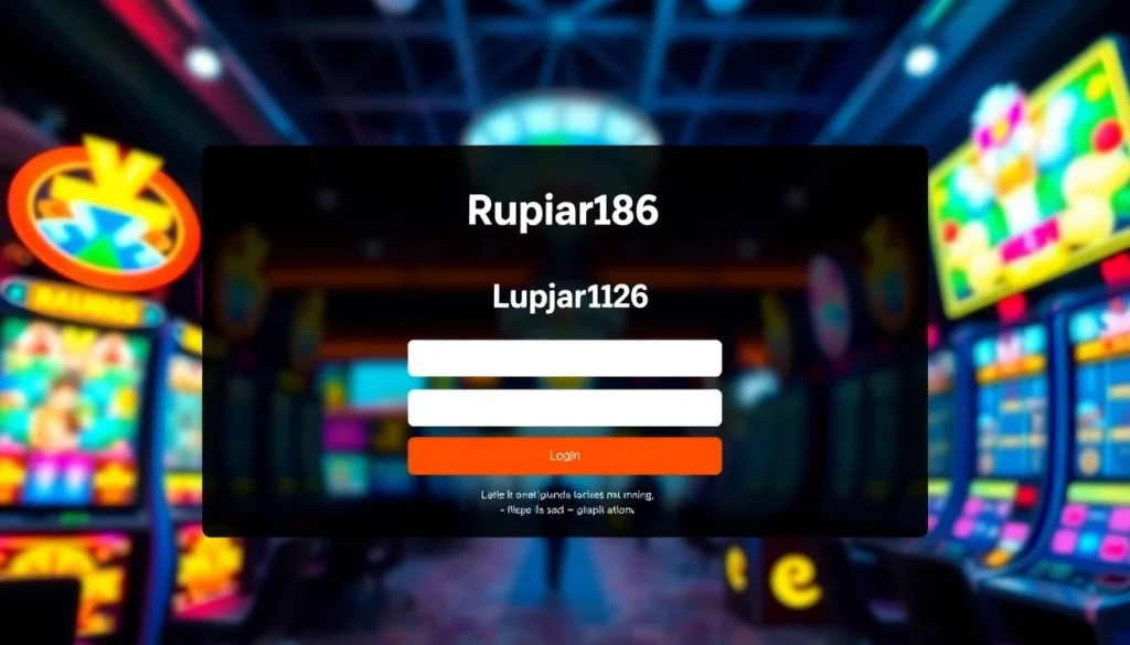 Masuk ke platform permainan dengan mudah melalui rupiah126 login slot yang menarik.