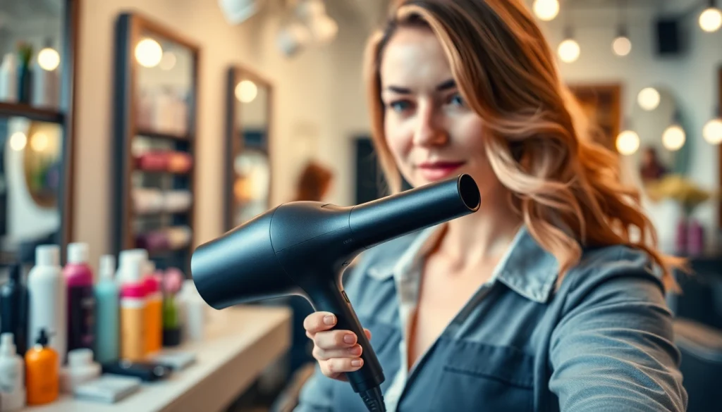 Fracsco AirBend™ S1 Pro Hair Styler & Dryer, a sleek tool for professional hair styling