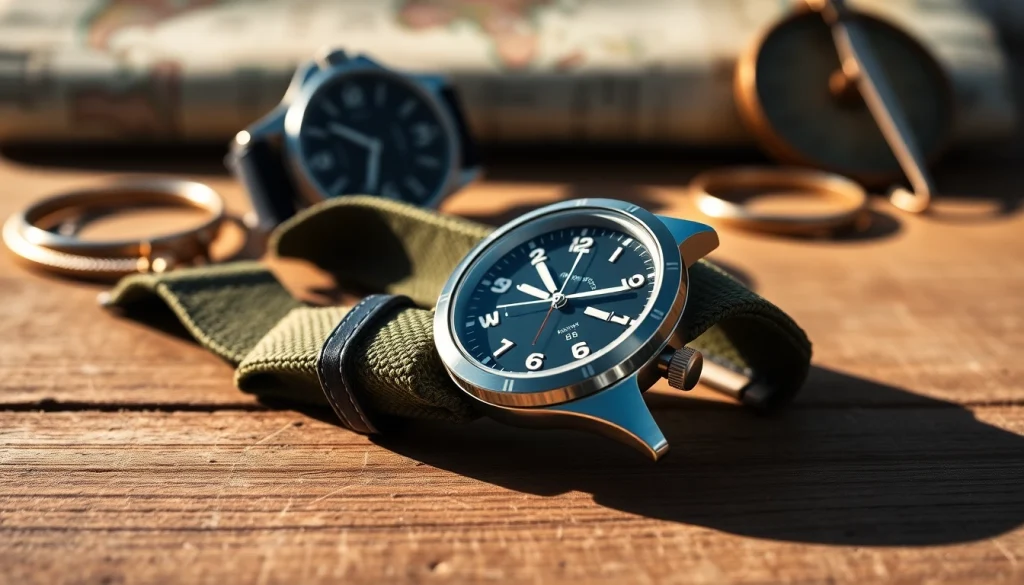 Discovering the perfect NATO watch strap UK displays its durable design and unique textures.