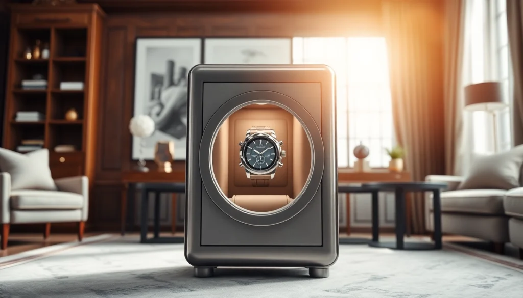 Secure your valuable timepieces with a luxury watch safe featuring elegant design and advanced protection.
