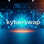 Engage with kyberswap's advanced cryptocurrency exchange features in a modern digital setting.