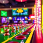 Bermain situs plinko yang menyenangkan dengan papan berwarna-warni dan bola jatuh, memberikan sensasi kasino online.