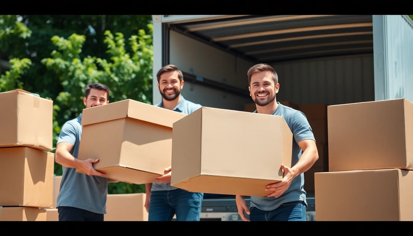 Efficient movers Toronto showcasing teamwork during a residential move.