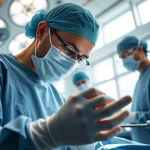 Handchirurgie Braunschweig chirurgische Verfahren in einem professionellen Operationssaal.